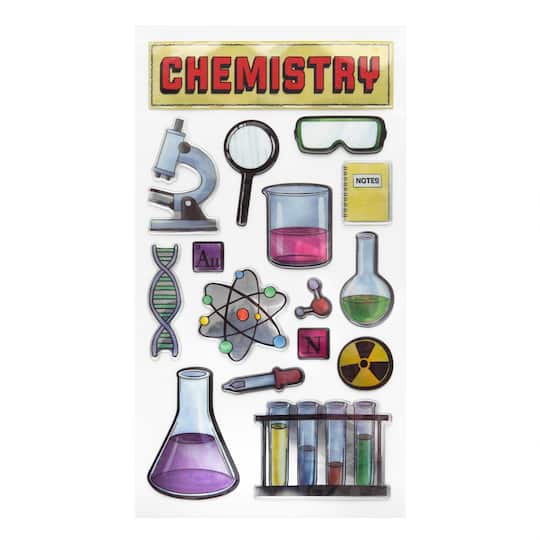 12 Pack: Chemistry Stickers by Recollections™